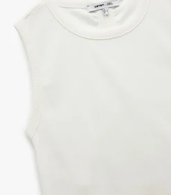 Koton Back Cut-Out Detail Tank Top white Hot