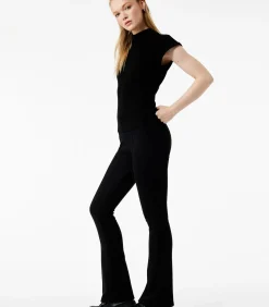 Koton Basic Flare Trousers black Sale