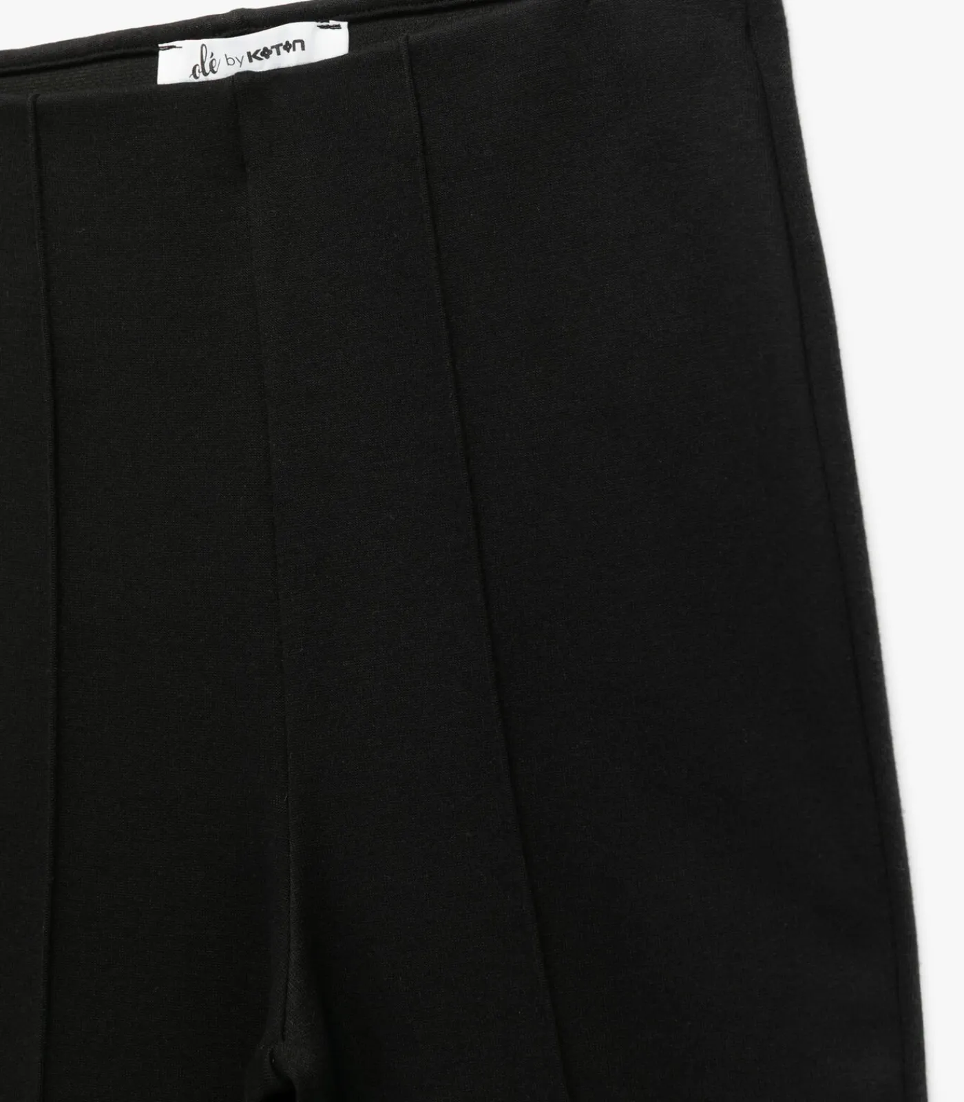 Koton Basic Flare Trousers black Sale