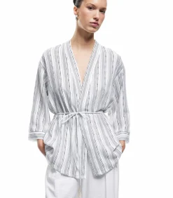 Koton Belted Kimono black Clearance