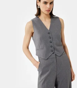 Koton Blazer Vest antraciteGrey Discount