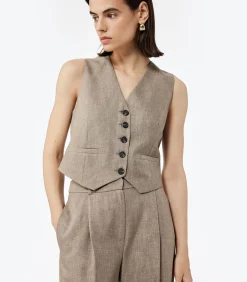 Koton Blazer Vest brown Best