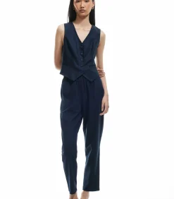 Koton Carrot Trousers navyBlue Online