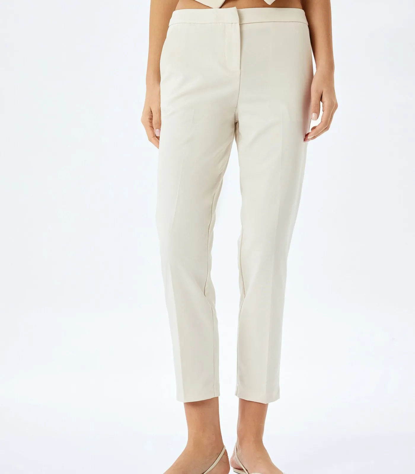 Koton Cigarette Pants lightGrey Sale