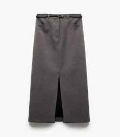 Koton Column Skirt antraciteGrey Outlet