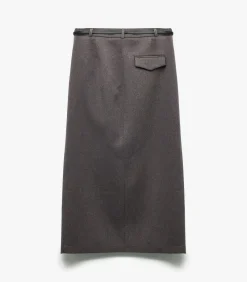 Koton Column Skirt antraciteGrey Outlet