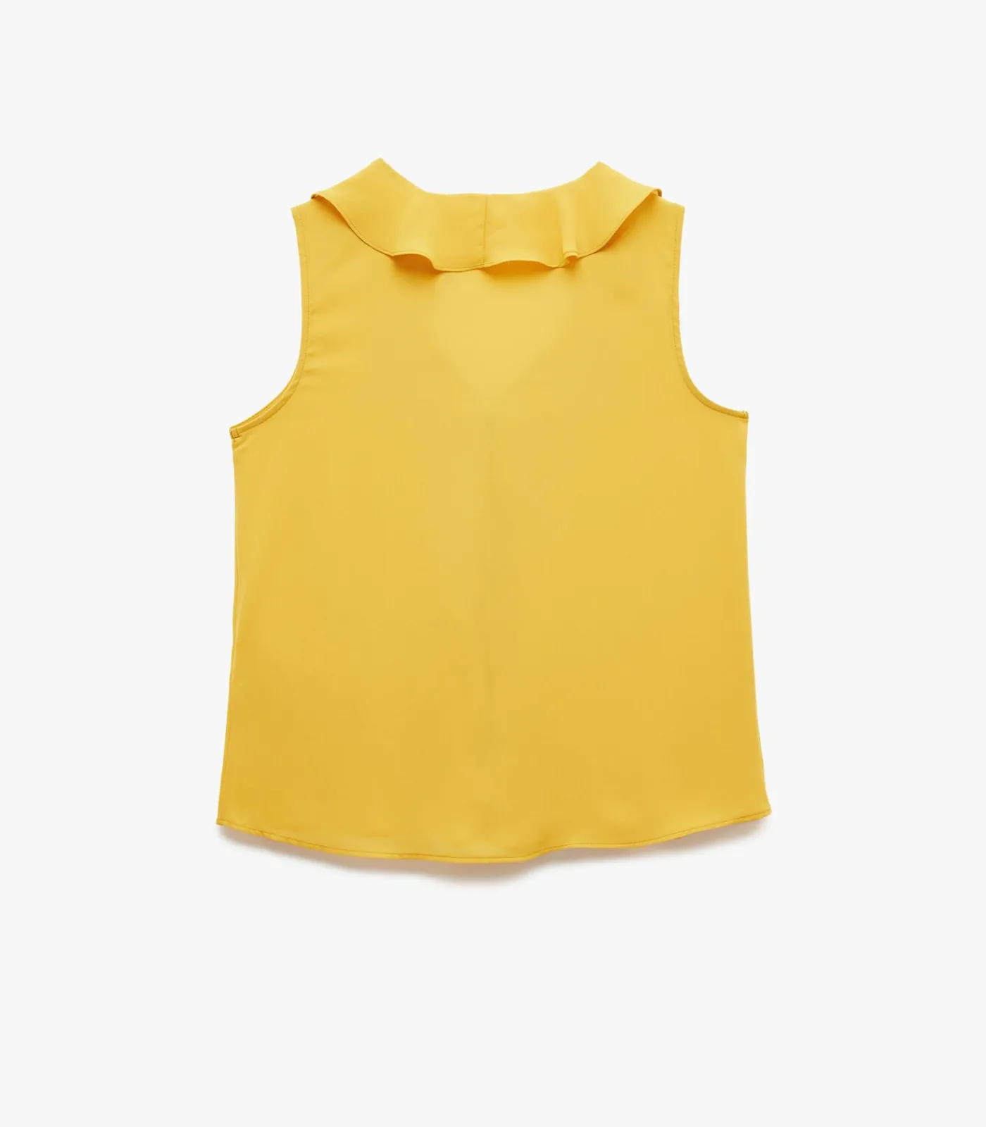 Koton Crepe Blouse yellow Sale