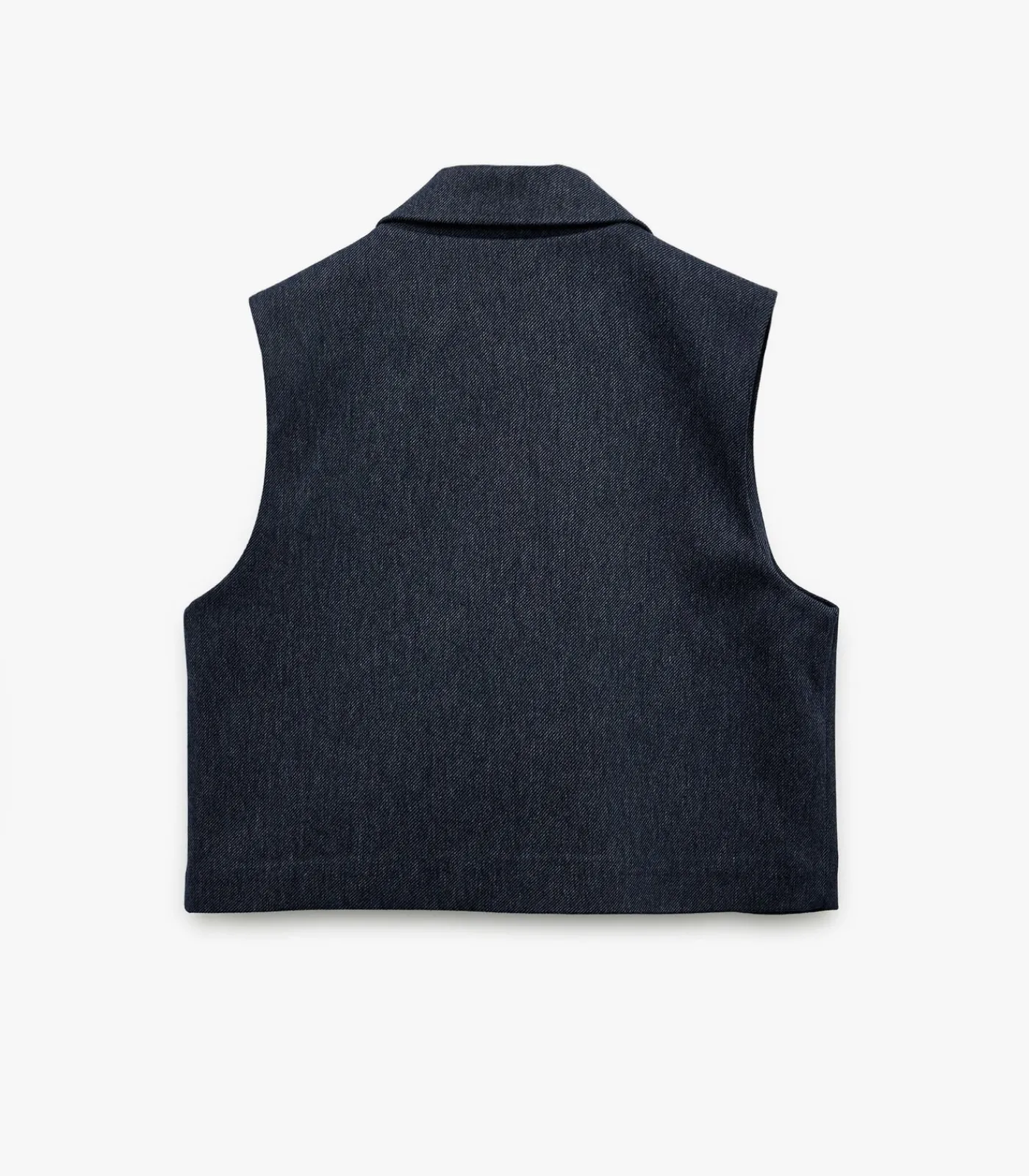 Koton Crop Blazer Vest navyBlue Hot