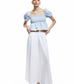 Koton Crop Blouse blue New