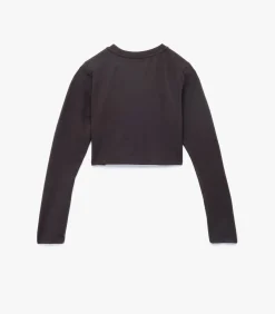 Koton Crop Sport T-Shirt brown Outlet
