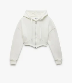Koton Crop Sweatshirt white Best
