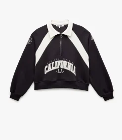 Koton Crop Sweatshirt antraciteGrey Online