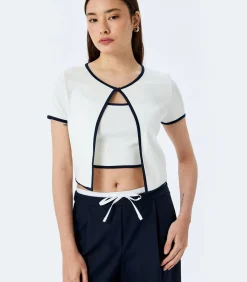 Koton Crop T-Shirt white