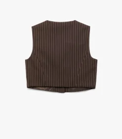 Koton Crop Vest brown Online