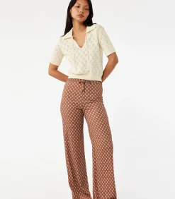 Koton Drawstring Pants brown Sale