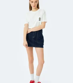 Koton Embroidered T-Shirt white Best