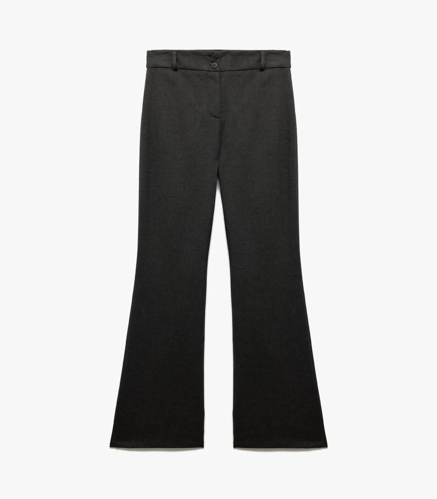 Koton Flared Suit Pants antraciteGrey Hot