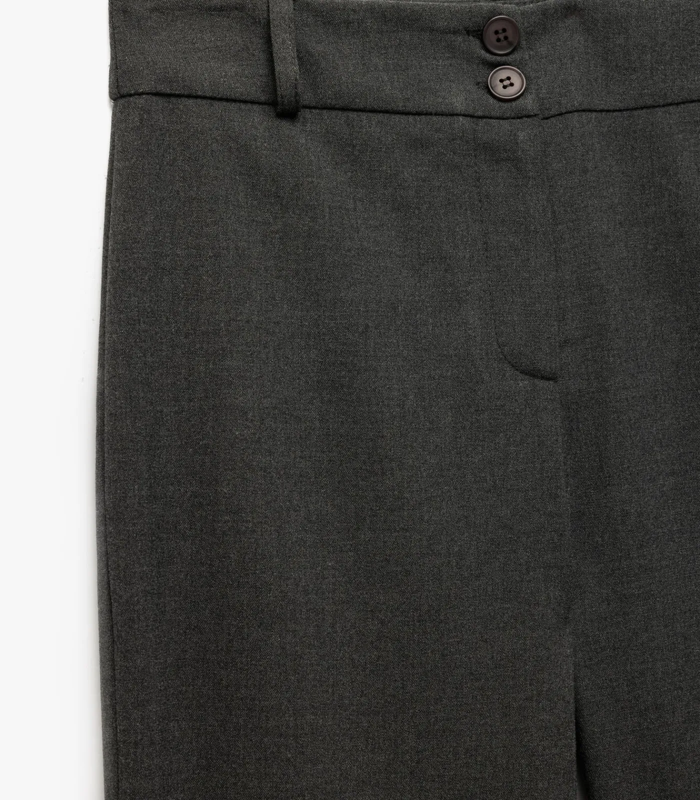 Koton Flared Suit Pants antraciteGrey Hot