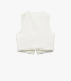 Koton Front Tie Detail Vest white Online