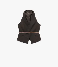 Koton Halter Neck Vest brown Hot