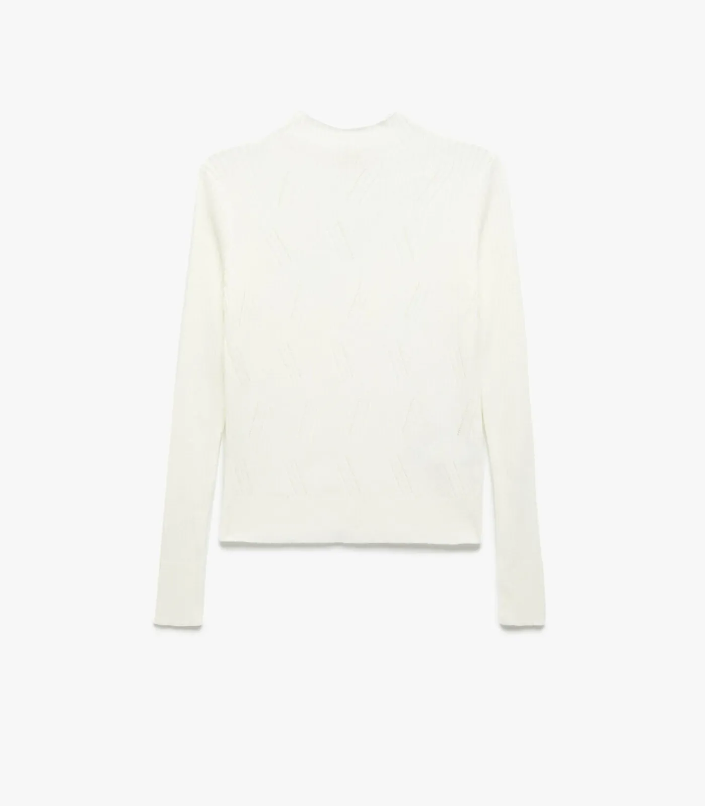Koton High Neck Knit Sweater white Online