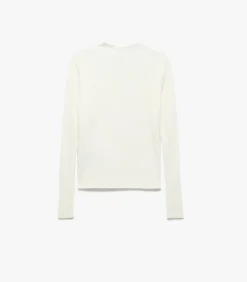 Koton High Neck Knit Sweater white Online