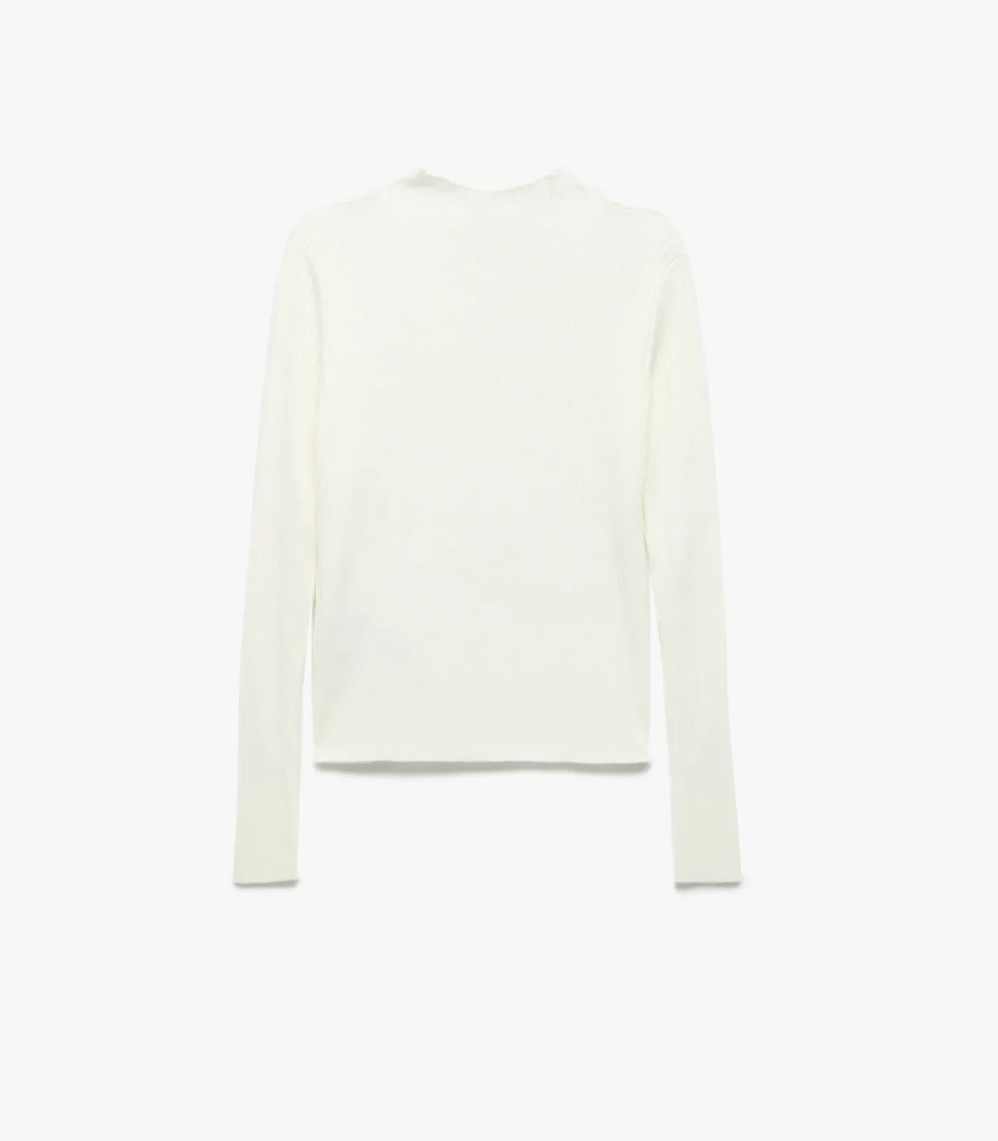 Koton High Neck Knit Sweater white Online