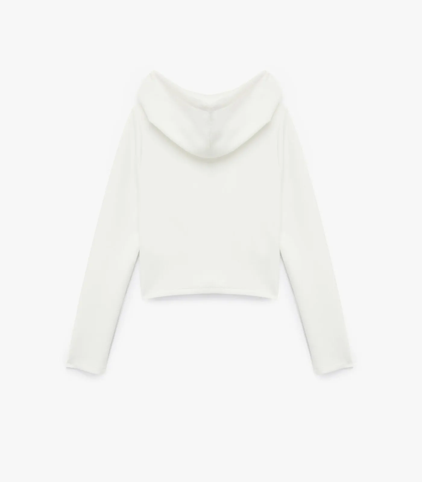 Koton Hooded Zippered Sweatshirt white Sale