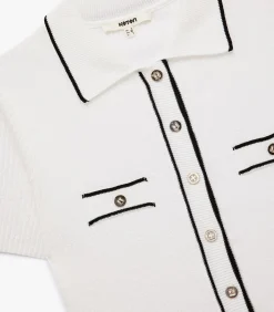 Koton Knit Sweater white Sale