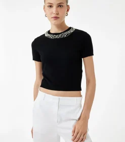 Koton Knit Sweater black Sale