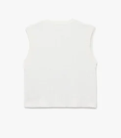 Koton Knit Vest white New
