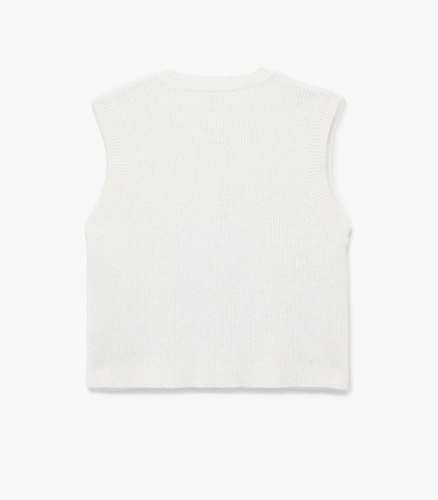 Koton Knit Vest white New