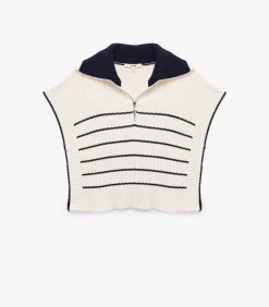 Koton Knit Vest navyBlue Best