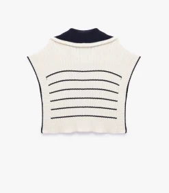 Koton Knit Vest navyBlue Best