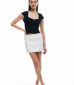 Koton Lace Blouse navyBlue Discount