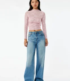 Koton Lace T-Shirt pink Sale
