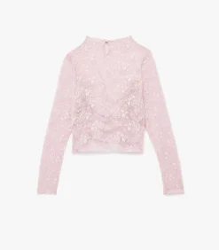 Koton Lace T-Shirt pink Sale