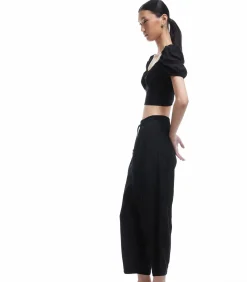 Koton Linen Pants black Online