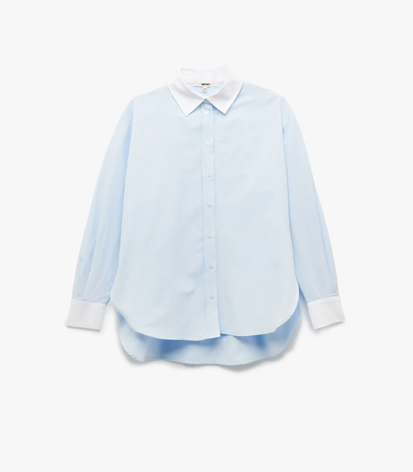 Koton Long Sleeve Shirt blue Best