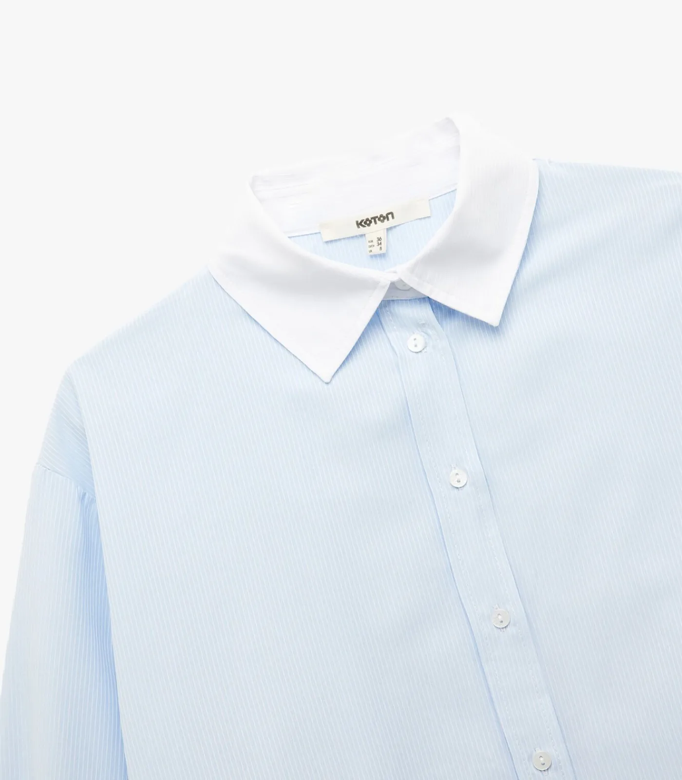 Koton Long Sleeve Shirt blue Best