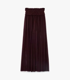 Koton Maxi Tulle Skirt bordeaux Clearance
