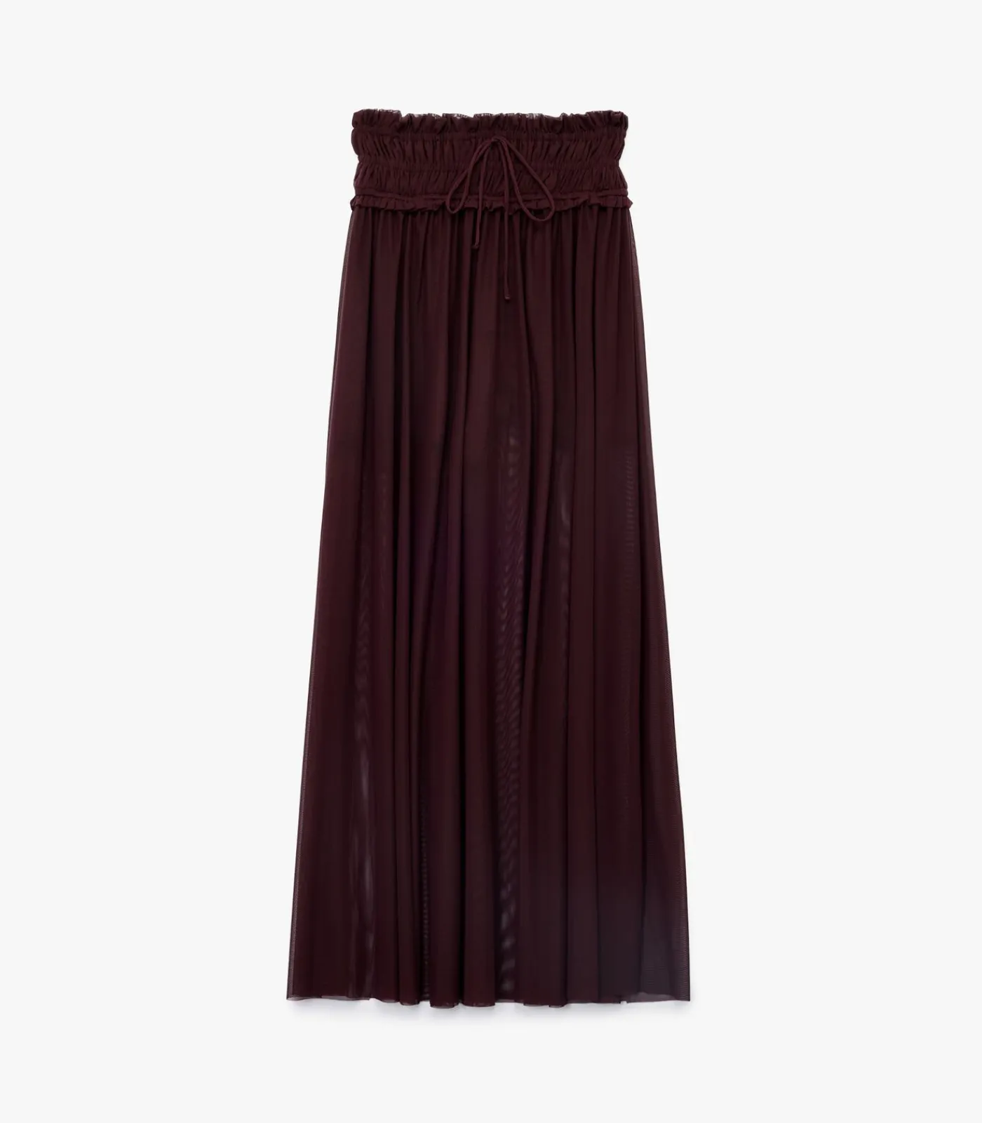 Koton Maxi Tulle Skirt bordeaux Clearance