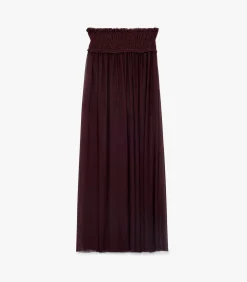 Koton Maxi Tulle Skirt bordeaux Clearance