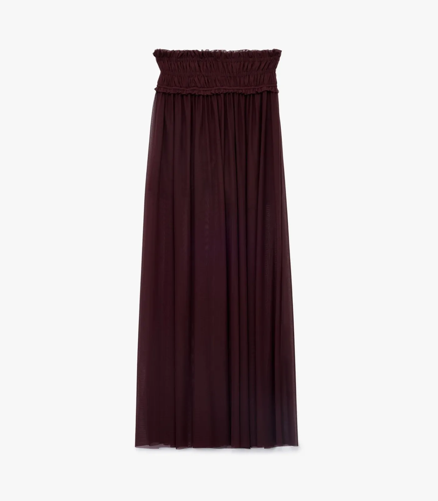 Koton Maxi Tulle Skirt bordeaux Clearance