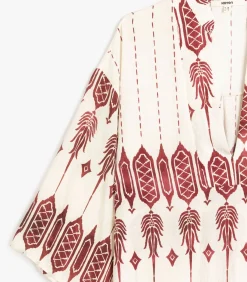Koton Maxi Viscose Dress bordeaux Online