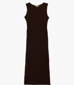 Koton Midi Column Dress brown Discount
