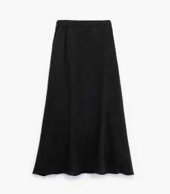 Koton Midi Flared Skirt black Clearance