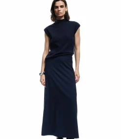 Koton Midi Skirt darkGrey Discount