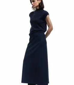 Koton Midi Skirt darkGrey Discount