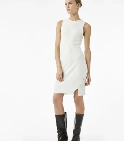 Koton Mini Bodycon Dress white Hot